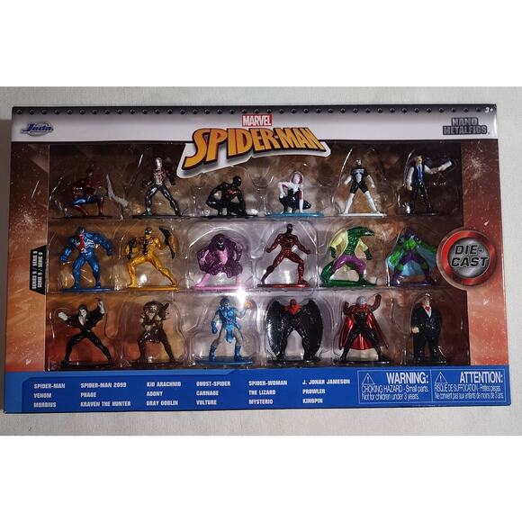 Spider-Man diecast figures Nano metalfigs series 9 - Picture 1 of 7